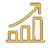 Growth chart icon